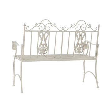 Bench DKD Home Decor White 118 x 53 x 98 cm