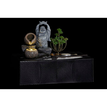 Fountain DKD Home Decor Buddha Resin Oriental 29 x 21 x 23 cm (2 Units)