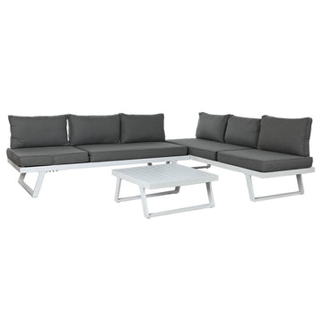 Ensemble Canapé + Table Home ESPRIT Métal 130 x 68 x 65 cm