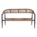 Garden sofa Home ESPRIT Aluminium 131 x 55 x 76 cm