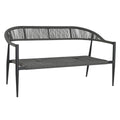 Garden sofa Home ESPRIT Aluminium 131 x 55 x 76 cm