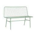 Ensemble Table avec 3 Sièges Home ESPRIT Menthe Métal 115 x 53 x 83 cm