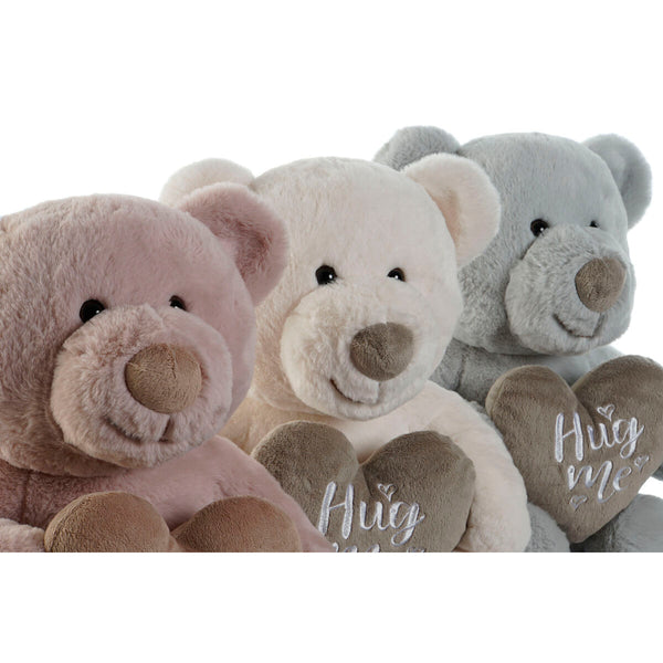 Jouet Peluche Home ESPRIT Bleu Blanc Rose 25 x 30 x 37 cm (3 Unités)