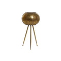 Planter Home ESPRIT Golden Metal Modern 30 x 30 x 60 cm