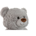 Fluffy toy Home ESPRIT White Brown Grey Polyester Bear 34 x 34 x 40 cm (3 Units)