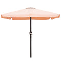 Parasol Monty alu Beige Aluminium 250 x 250 x 244 cm