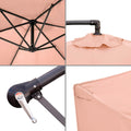 Parasol Monty Beige Aluminium 270 cm