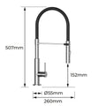 Mixer Tap EDM 01196 BERMEO Silver Brass Zinc