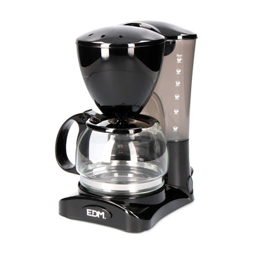 Drip Coffee Machine EDM 07653 Black 550 W 6 Cups 0,6 L