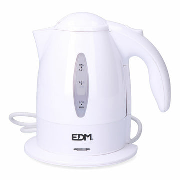 Bouilloire EDM Blanc Multicouleur polypropylène 2200 W 1 L