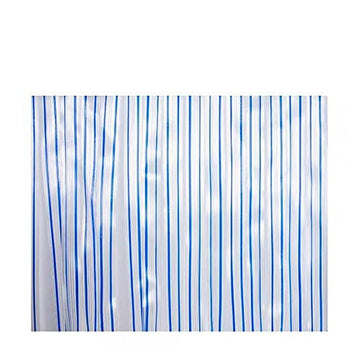 Vorhang EDM 90 x 210 cm Blau Polypropylen