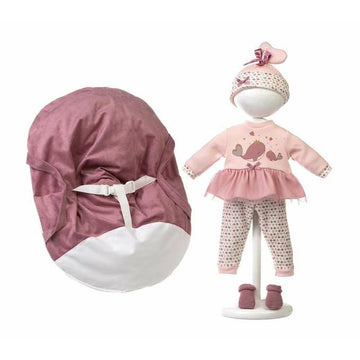 Dodatki za lutke Llorens 42 cm Obleka Nosilka za dojenčke
