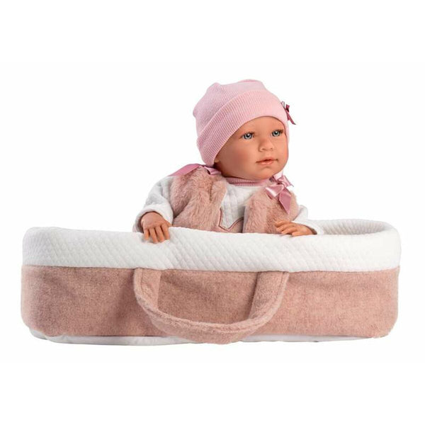 Baby Doll Llorens Mimi Pink 40 cm Carrycot