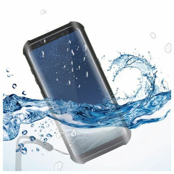 Étui étanche Samsung Galaxy S8 KSIX Aqua Case Noir Transparent