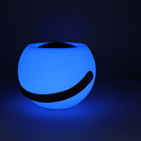 Bluetooth-Lautsprecher mit LED-Lampe KSIX Bubble Weiß 5 W Tragbar