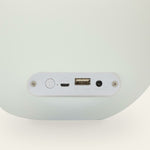 Haut-parleur Bluetooth avec Lampe LED KSIX Bubble Blanc 5 W Portable