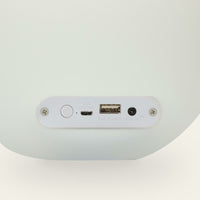 Bluetooth-Lautsprecher mit LED-Lampe KSIX Bubble Weiß 5 W Tragbar