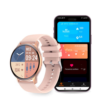 Smartwatch KSIX Core Pink (Refurbished A)