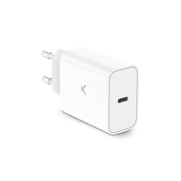 Wall Charger KSIX White 30 W