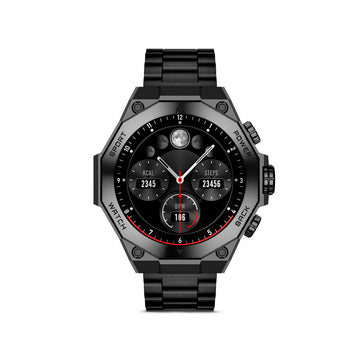 Smartwatch KSIX Titanium Schwarz