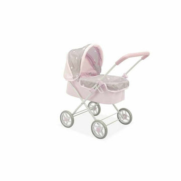 Doll Stroller Arias Emma Pink (35 x 61 x 60 cm) (handlebar height 57 cm)