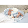 Baby-Puppe Arias Elegance Babyto Schnuller 35 cm Blau