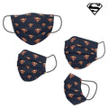 Higienska maska iz tkanine za ponovno uporabo Superman Blue Otroška