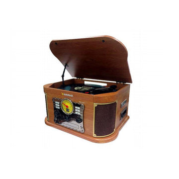 Gramofon Sunstech PXRC52CDWD Rjava Les