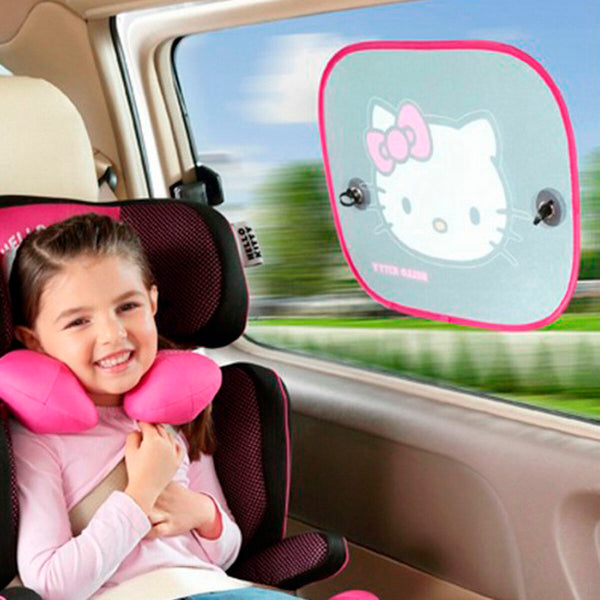 Car Shade Curtain Hello Kitty KIT3014 Children's (44 x 36 cm)(2 pcs)