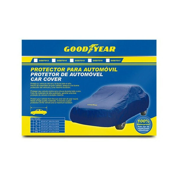 Housse pour voitures Goodyear GOD7013 Bleu (Taille S)