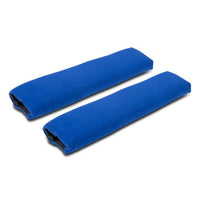 Coussinets de ceinture de sécurité Sparco INT50005 Velours Bleu