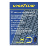 Set of tyre covers Goodyear GOD6000 (4 Units)