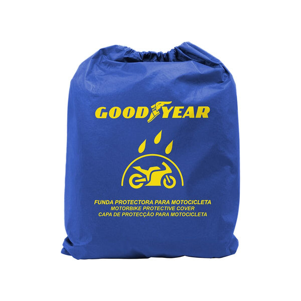 Motorcycle Cover Goodyear GOD7021 Blue