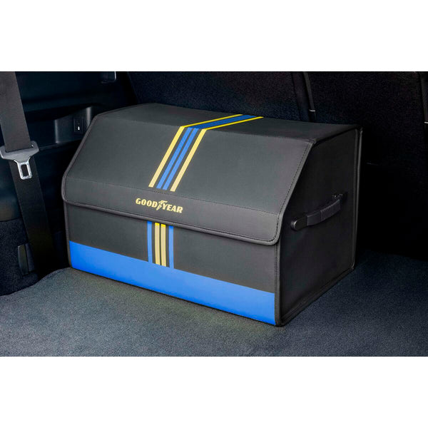 Organisateur de Coffre de Voiture Goodyear GOD1009 Noir PVC 50 x 30 x 30 cm