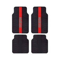 Car Floor Mat Set Sparco SPC1913RS Universal Black/Red (4 pcs)