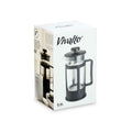 Teapot Black Transparent 600 ml Piston