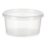 Lunchbox kreisförmig Durchsichtig PP (500 ml)