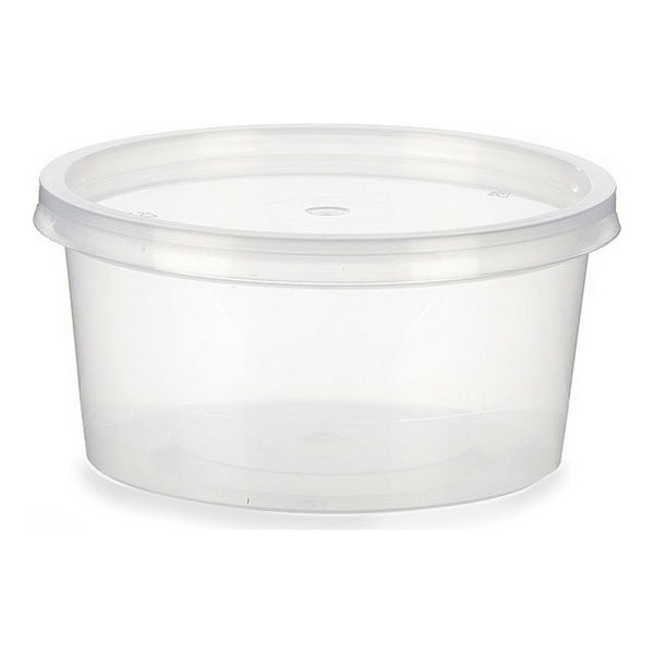 Lunchbox kreisförmig Durchsichtig PP (500 ml)