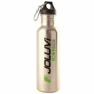 Bouteille d'eau Joluvi Ecobottle 800 ml Gris Multicouleur Aluminium