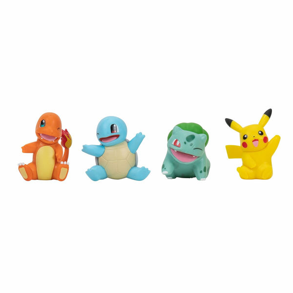 Figurine Pokémon Kanto 5 cm 4 Pièces