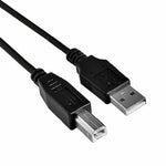 USB A zu USB-B-Kabel NANOCABLE CABLE USB 2.0 IMPRESORA, TIPO A/M-B/M, NEGRO, 3.0 M 3 m Schwarz
