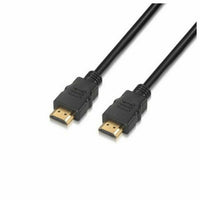 HDMI Cable NANOCABLE 10.15.3600 V2.0 4K 0,5 m Black 50 cm