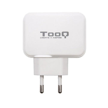 USB-Ladegerät für die Wand TooQ TQWC-2SC02WT Weiß 27 W