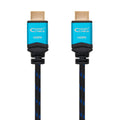 Câble HDMI NANOCABLE 10.15.3701 V2.0 Noir/Bleu 1 m 4K Ultra HD