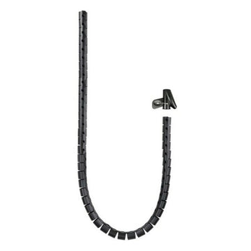 Cable Organiser NANOCABLE 10.36.0001-BK Ø 2,5 cm (1 m) Black Plastic