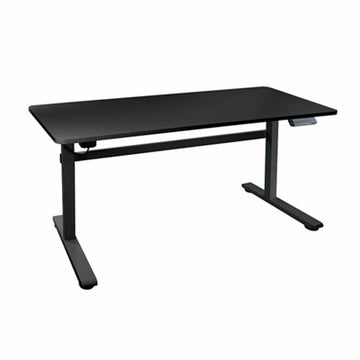 Bureau TooQ TQESSD01-BK Noir Acier (140 x 60 cm)