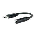 Adapter USB-C v Jack 3.5 mm NANOCABLE 10.24.1205 Črna