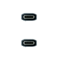 Kabel USB C NANOCABLE 10.01.4100-COMB 50 cm Zelena