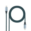 Cable USB C NANOCABLE 10.01.4101-COMB Green 1 m