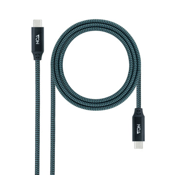 Cable USB C NANOCABLE 10.01.4302-COMB 2 m